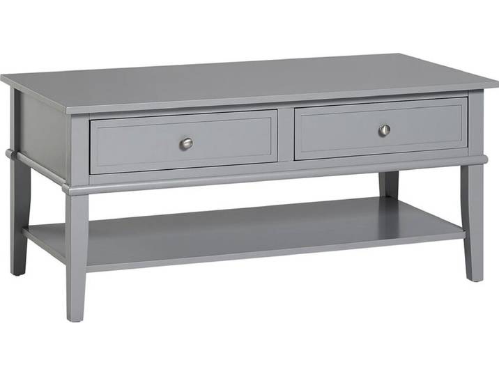 Couchtisch FRANKLIN 103 x 52 x 46 cm Grau