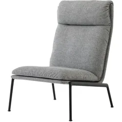 &Tradition Muno LN16 High Back Lounge Chair, schwarz / hallingdal 0126