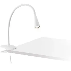 Faro LED Klemmleuchte LENA 3W, 4000K, IP20, weiß matt FAR-52059