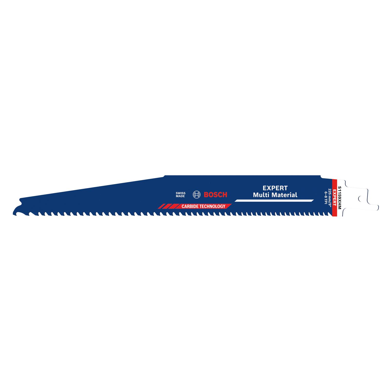 Bosch Professional Zubehör EXPERT S1159XHM Multi Material Säbelsägeblatt, 3-tlg. (2608902335)