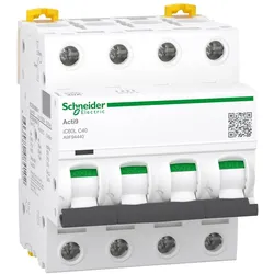 Schneider Electric, Schutzschalter, LSSchalter iC60L 4p