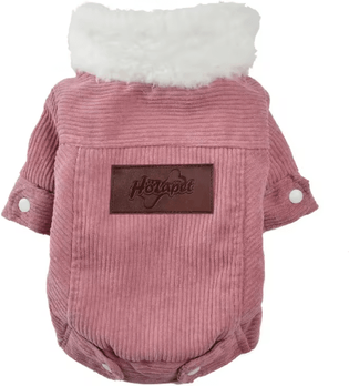 Inspire Picks Warm Fleece Winter Dog Jacket For Small & Medium Dogs pink xl