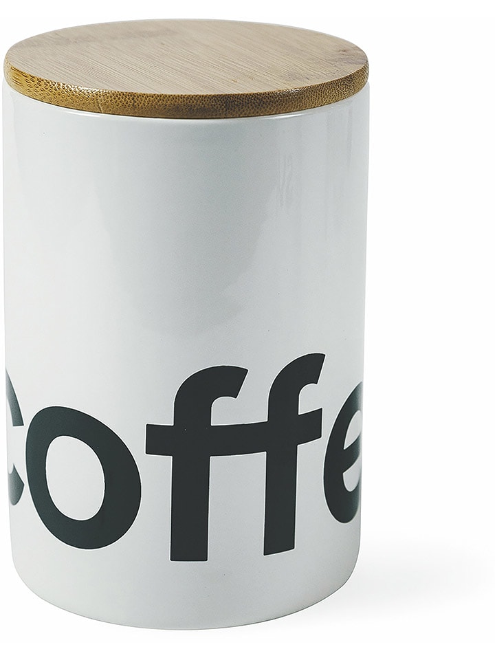 Villa d´Este Vorratsdose "Coffee" in Weiß - 750 ml - onesize