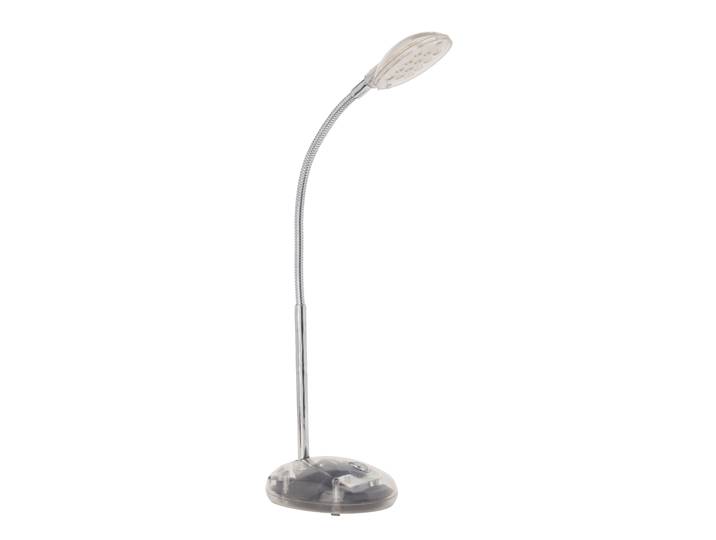BRILLIANT LED Tischleuchte Timmi zeitlose Bürolampe Kunststoff/Metall transparent Individuell einstellbar