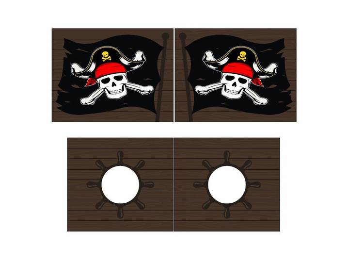 Spielvorhang Caribian Pirates