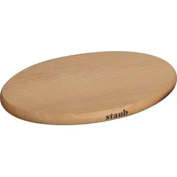 Staub Brett 15 cm oval magnetisch