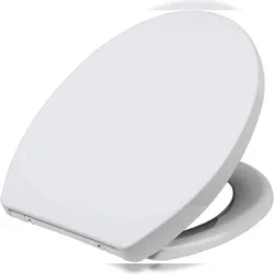 Helloshop26 - Hochwertiger WC-Sitz mit automatischer Absenkung Kunststoff Schnellbefestigung Soft-Close 19_0000718