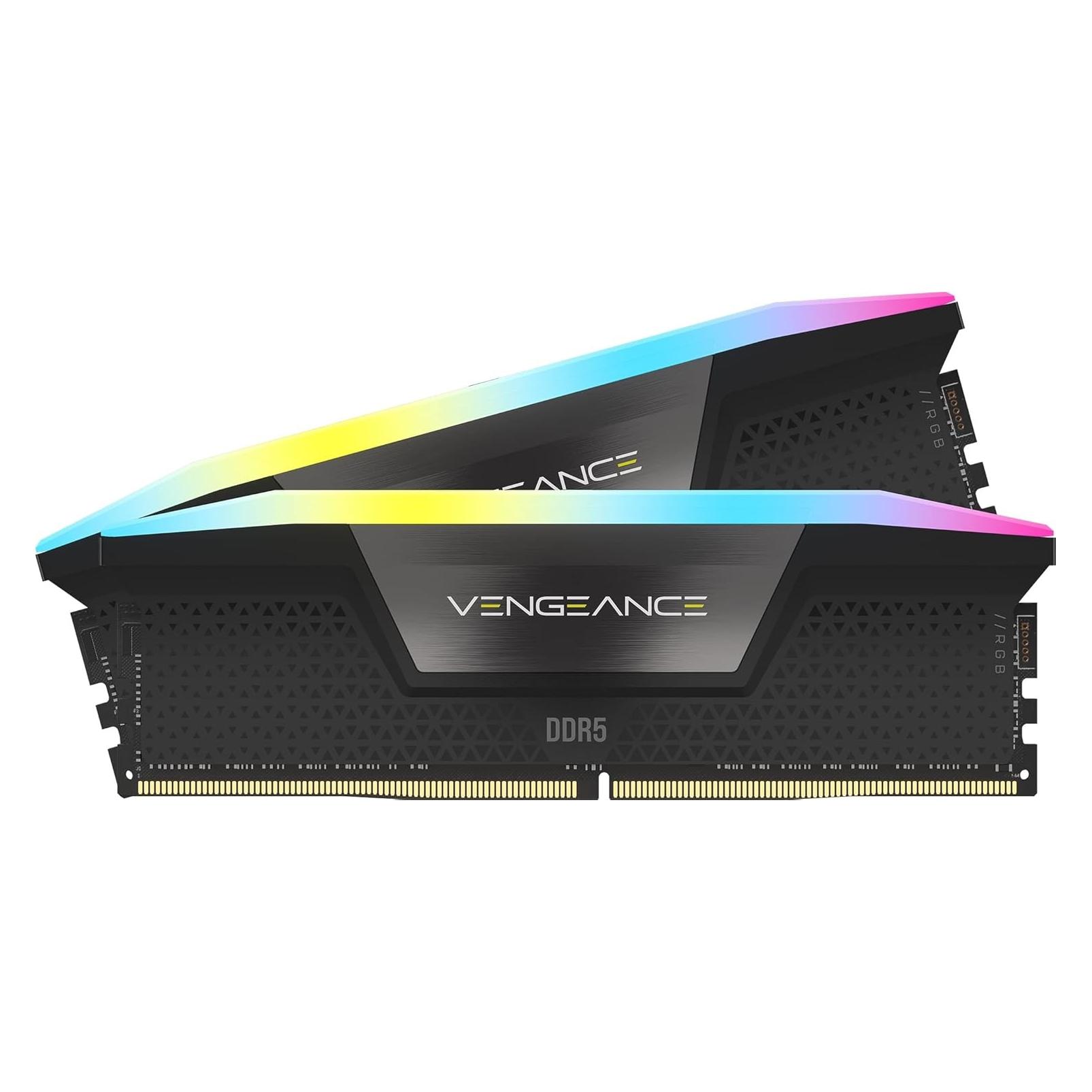 Corsair Vengeance RGB (2 x 32GB, 7000 MHz, DDR5-RAM, DIMM) (CMH64GX5M2B7000C40)