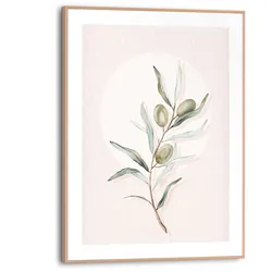 Bild CIRCLE OLIVES (BHT 30x40x1,60 cm) - bunt - BHT 30x40x1,60 cm