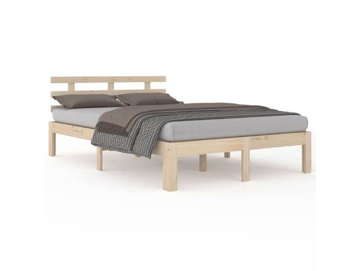 SALE 2025 Cadre de lit - 2 places - 140x190 cm - Charge : 280 kg - CHILL28352