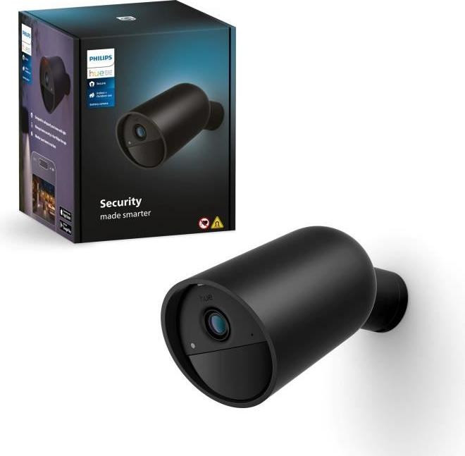 Philips Hue Secure Wireless Camera HD 1080P - Zwart