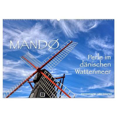 Mandø - Perle im dänischen Wattenmeer (Wandkalender 2027 DIN A2 quer), CALVENDO Monatskalender