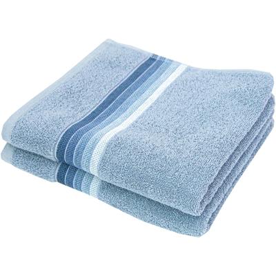 Handtücher DYCKHOFF "Chenille", blau, B:50cm L:100cm, Frottier, Frottier, Handtücher