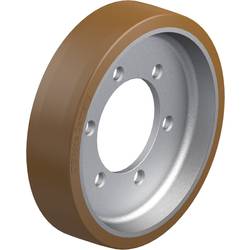 Blickle 754337 GBA 404/6 Anflanschrad Rad-Durchmesser: 400 mm Tragfähigkeit (max.): 3400 kg 1 St.