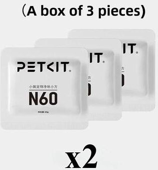 Uplifted Finds PETKIT N60 Litter Box Deodorizer Cubes (3 Pack) 2 Box Of 6