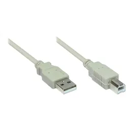 Good Connections USB2.0 Kabel A-B grau 5m