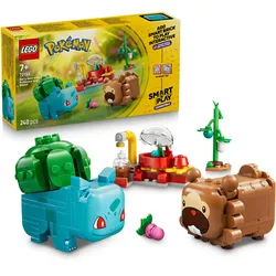 LEGO Pokémon SMART Play: Beerenfete mit Bisasam und Bidiza kompatibles Set 72155