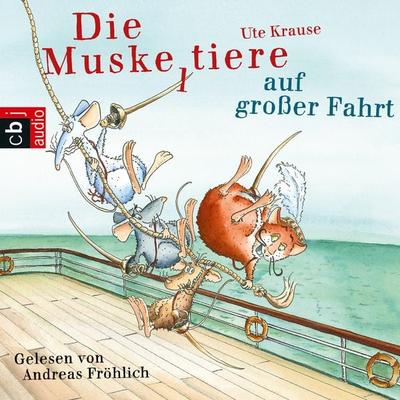 Die Muskeltiere auf großer Fahrt - Ute Krause, Audio, 9783837131833