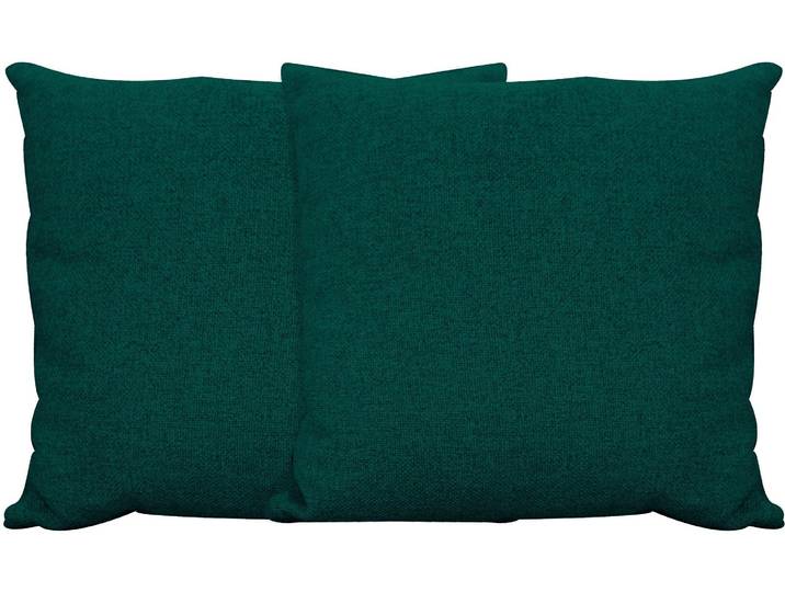 Coussins décoratifs x2, Vert bouteille