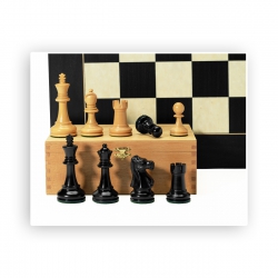 Weible Schachfiguren - Original Jaques Staunton - Königshöhe 95mm 245579
