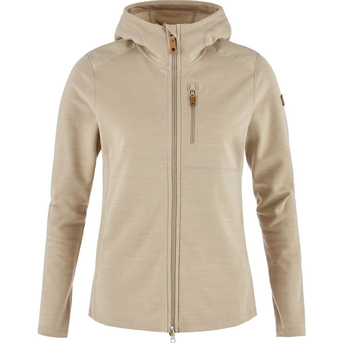Fjällräven Keb Fleece Hoodie W fossil (118) S F86990-118-S