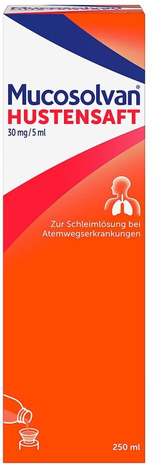 Mucosolvan Hustensaft, Hustenlöser mit Ambroxol