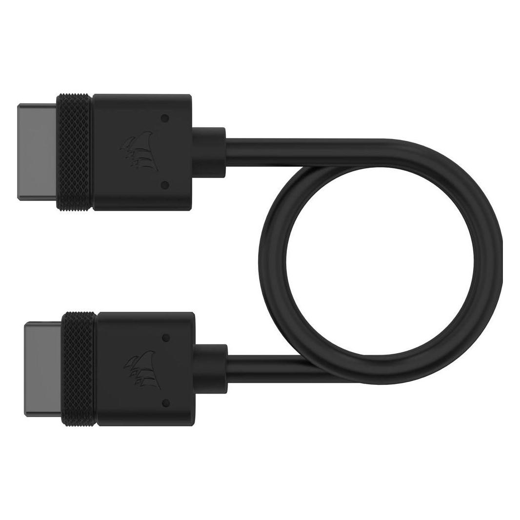 Corsair iCUE LINK Cable, 2x 200mm with Straight connectors, Black (CL-9011120-WW)