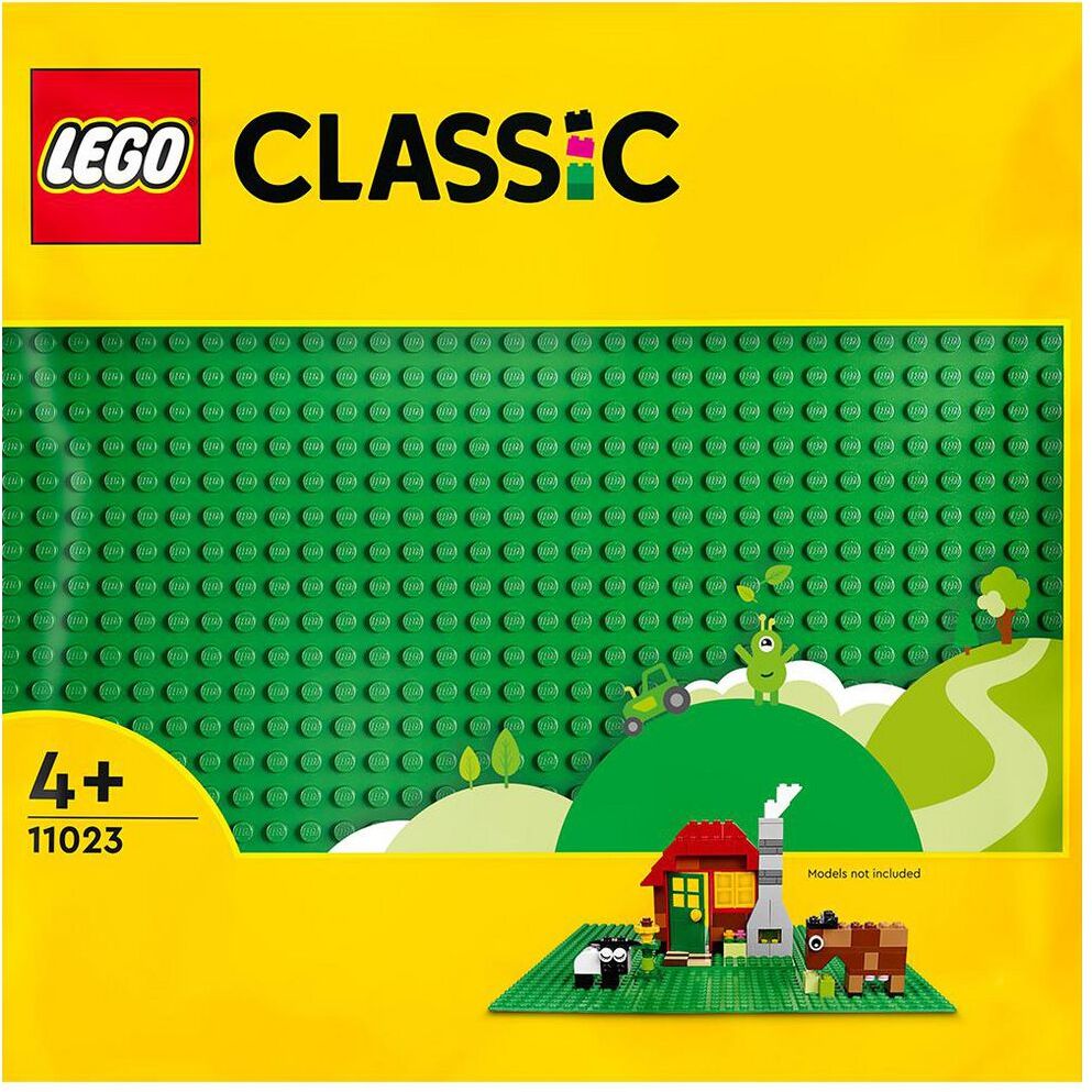 Lego Basplatta grön