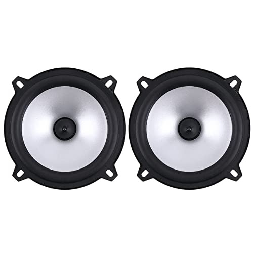 ePathChina 2 stuks 60W 2-weg coaxiale auto luidsprekers HiFi Full Range 5 inch