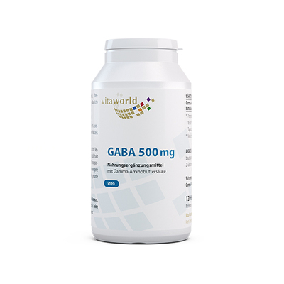 Vita World GmbH GABA 500 mg Kapseln 120 St 01298355