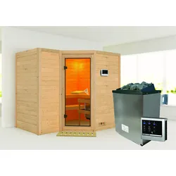 Karibu Sahib 2-9 kW Ofen-Steuergerät-Ohne Dachkranz