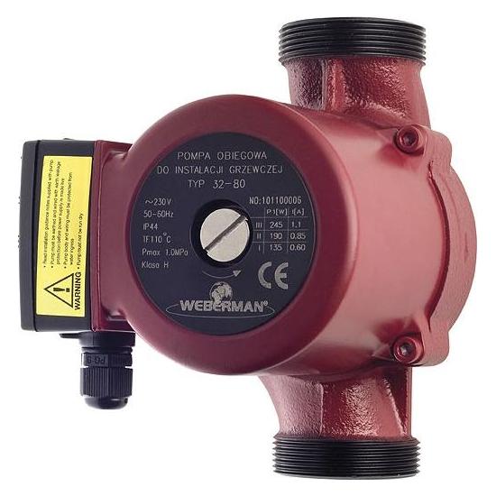 Weberman Zentralheizungspumpe 32-80-180 (0401W) (0401W)