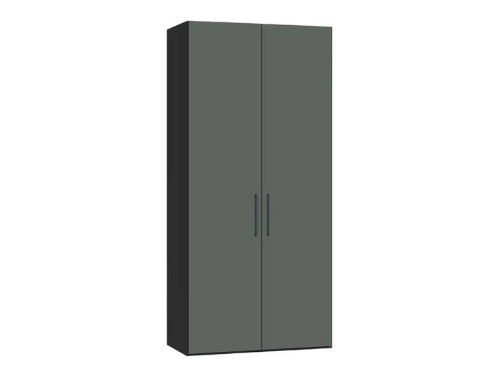 Drehtürenschrank Atlantis, Byyu, grüngrau