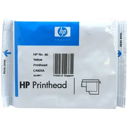 HP 80 (C4823A) Druckerpatrone – yellow – ohne Umkarton