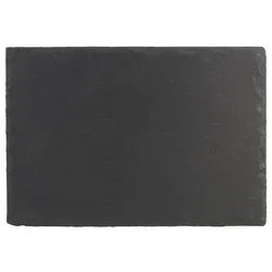 KESPER Rechteckige Schieferplatte, 30 x 20 x 4 cm, Höhe