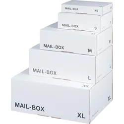 smartboxpro Versandkarton 00069075 weiß 395x248x141mm 20 Stück