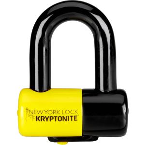 Kryptonite Bremsscheibenschloss New York Liberty, mit Erinnerungskabel, gelb, Sicherheitslevel 9