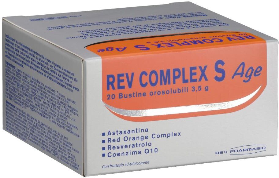 REV PHARMABIO Srl REV Complex S Age 20 Bust.