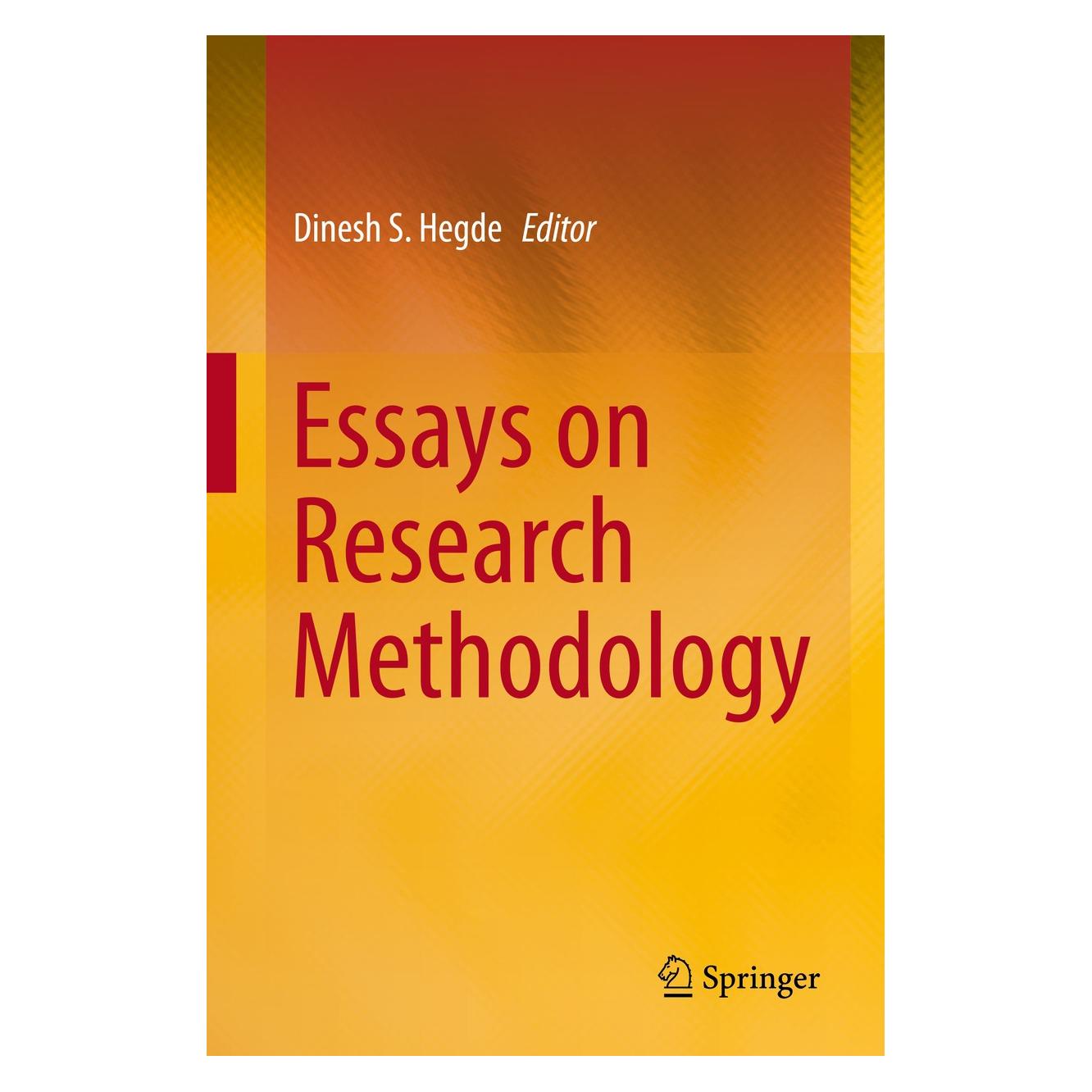 Springer Essays on Research Methodology (9788132222132)
