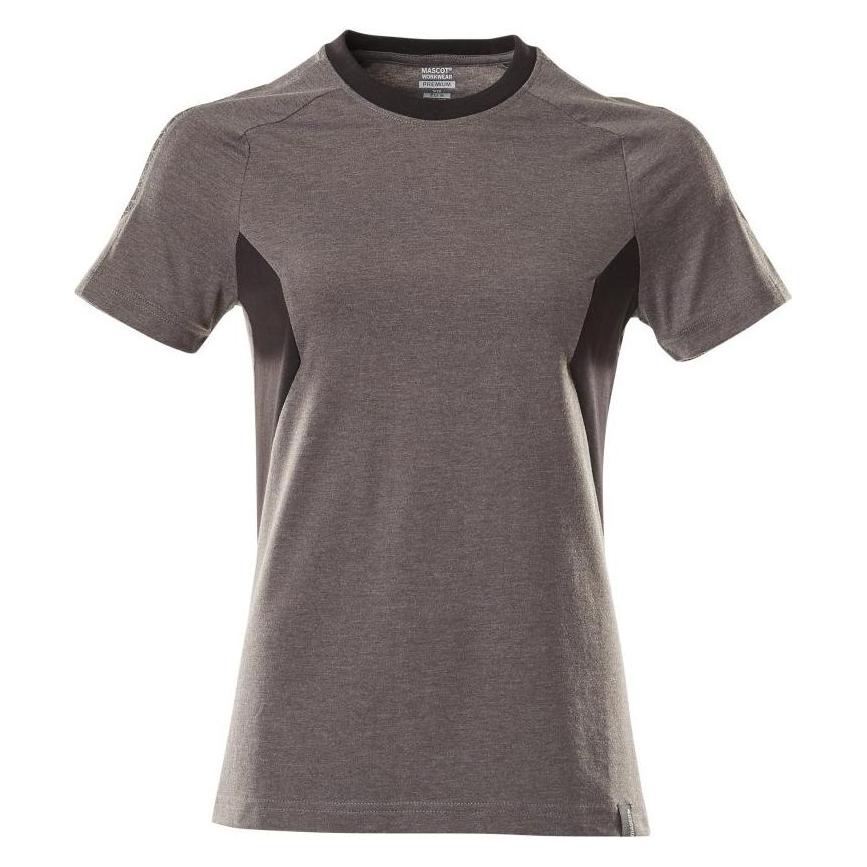 Mascot T-Shirt, Damen Damen T-shirt Grösse 4XLONE, dunkelanthrazit/schwarz (4XL) (229309)