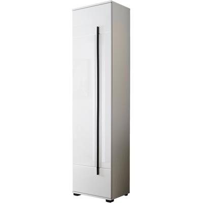 Garderobenschrank HOME AFFAIRE "Cantara, moderner Schrank, Schuhschrank mit Stauraum", weiß, B:50cm H:201cm T:39cm, FSC-zertifizierter Holzwerkstoff, Schränke, Garderobenschrank, ausreichend Stauraum, vielseitig einsetzbar, 50 cm breit