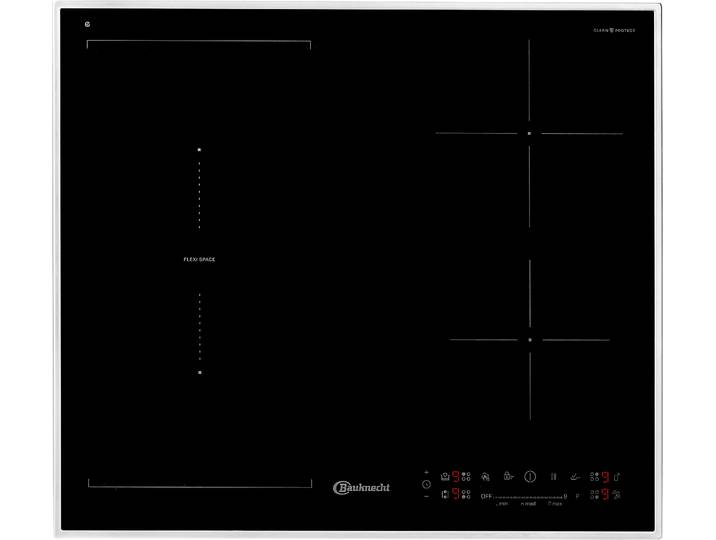BAUKNECHT Flex-Induktions-Kochfeld BS 1160P CP AL , schwarz, B:59cm H:4,3cm T:52cm, Kochfelder, Induktion erzeugt Wärme direkt im Boden geeigneten Kochgeschirrs., Flex-Induktions-Kochfeld