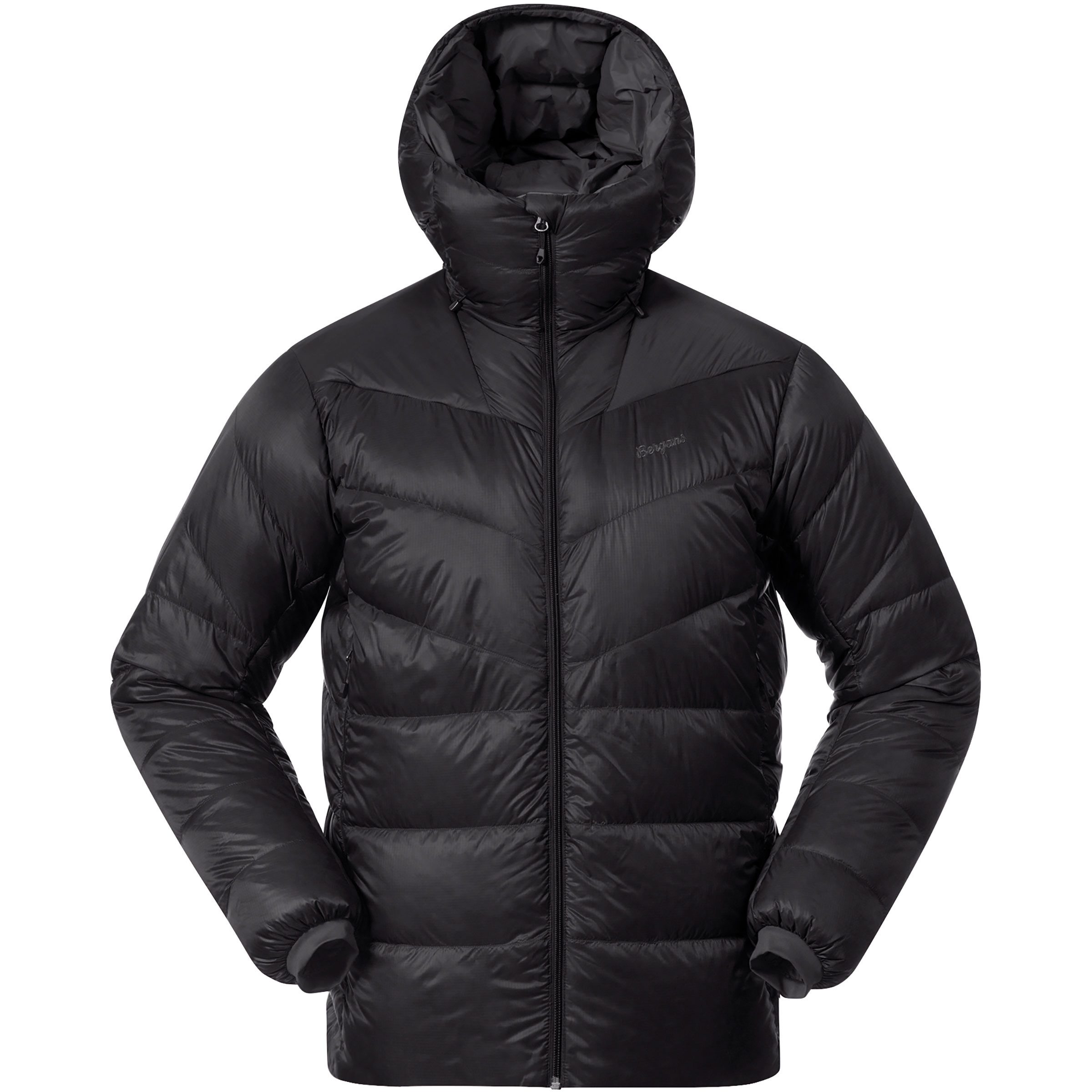 Bergans Rabot Allround Down Herren Kunstfaserjacke schwarz Größe L Trekking Wasserabweisend Wasserabweisend