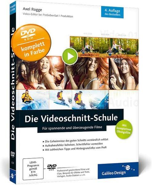 Axel Rogge - Die Videoschnitt-Schule - Preis vom 09.10.2026 07:28:09 h