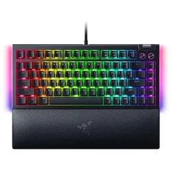 RAZER BlackWidow V4 75% - Mechanische Hot-Swap Gaming-Tastatur, US Layout (ISO), SCHNELLFEUER-Trigger-Modus, Razer Snap-Tap (Anpassbare Eingabe-Priorität)