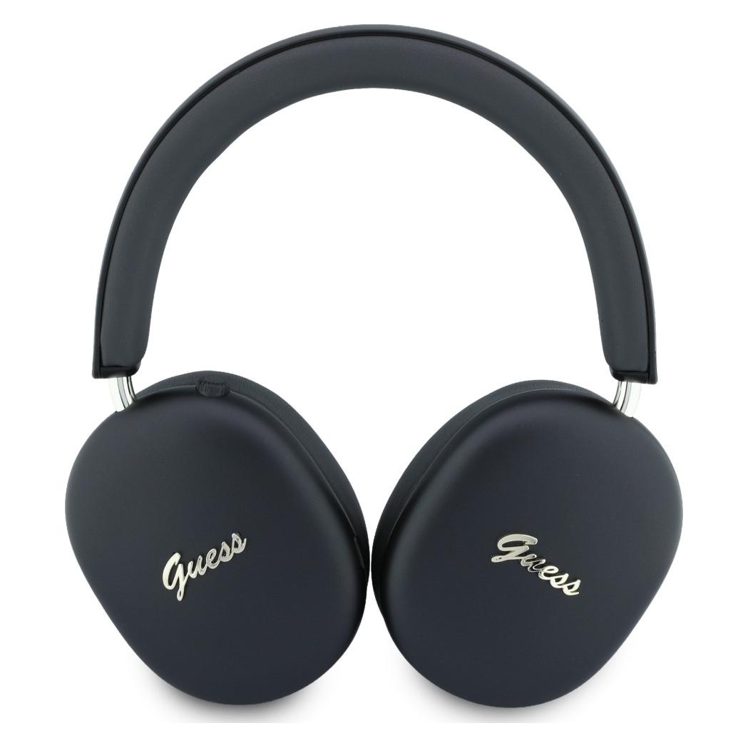 Guess Metallic Script Logo ENC Wireless Headphone - black (Kabellos) (GUBHP10HMBSK)