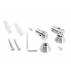 Deko Light 987080 Universal Halteclip Aufnahme (schwenkbar) Set 2 Stk Halteclip Metall 1 St.