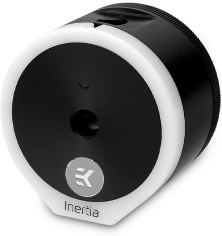 EK Water Blocks EK-Quantum Inertia D5 Body D-RGB Acetal Black