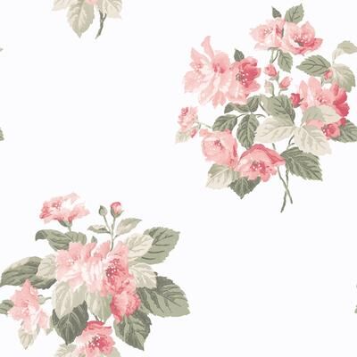 Galerie Wallcoverings Secret Garden Floral Bouquet Non-woven Matte Wallpaper Roll