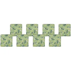 GARTENSTUHLKISSEN 8er-Set Hellgrün 46/46 cm Sassari